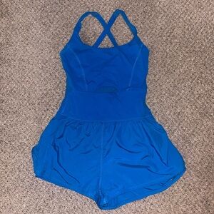 Free People Movement Blue Righteous Runsie